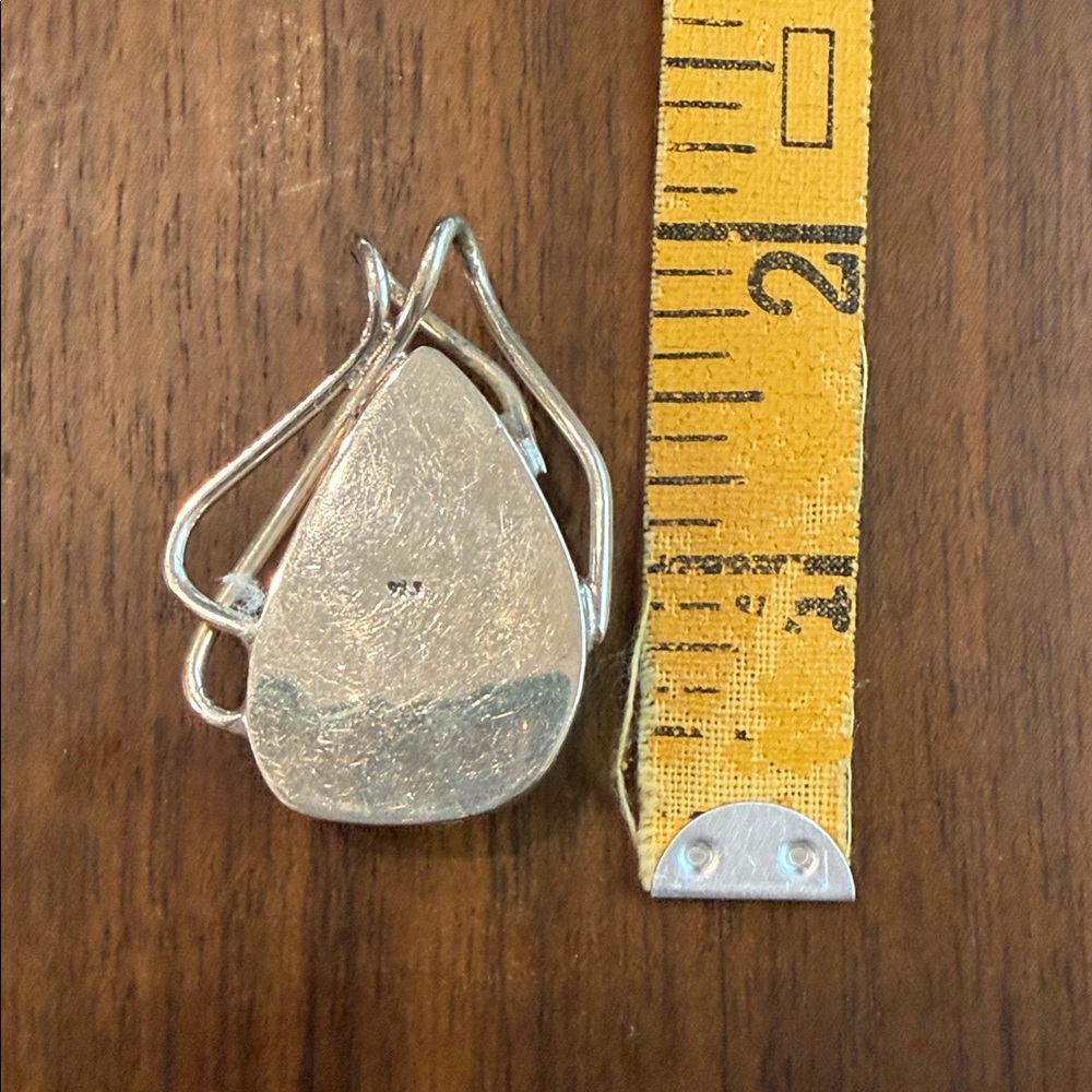 Silver and Blue Pendant - Picture 3 of 3